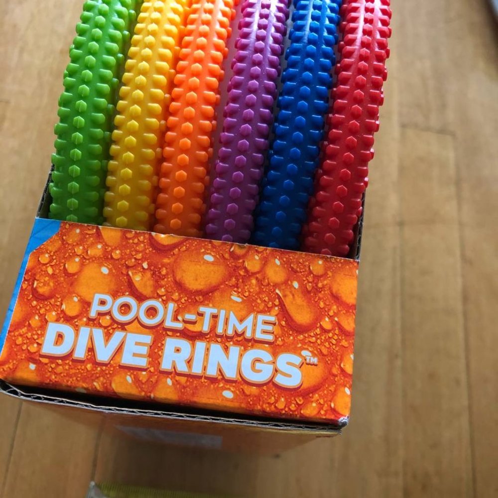 Banzai POOL-TIME 6 DIVE RINGS Colorful - Picture 4 of 6